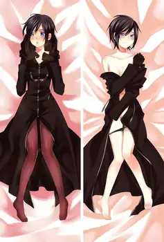 Popular joc kingdom hearts Personaje anime riku & sora & xion pernă acoperă corpul față de Pernă