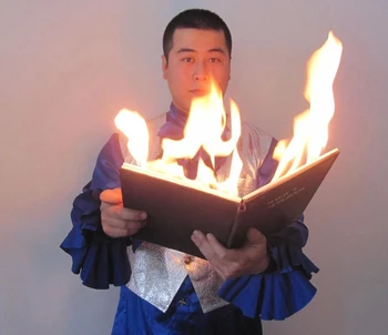 Porumbel de Foc Carte de Magie Foc Etapă Trucuri Magice recuzită magician profesionist magia iluzie 83128