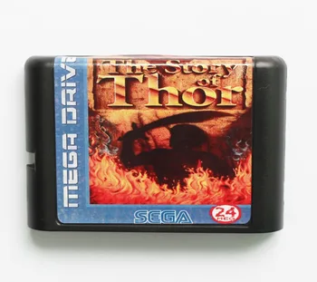 Povestea Lui Thor 16 biți MD Carte de Joc Pentru Sega Mega Drive Pentru Genesis