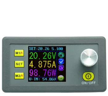Prin DHL Fedex 10buc/lot DP50V5A Convertor de Tensiune Ecran LCD color Voltmetru Pas-jos Programabile Modul de Alimentare cu Energie Buck