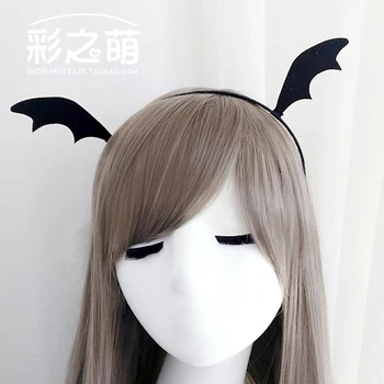 Printesa lolita dulce Manual Japonez Lolita păr minunat fată de mână DIY înger diavolul aripi cap hoop CZM003