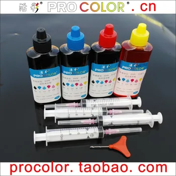 PROCOLOR 301XL CISS cerneala Dye kituri de refill cu instrumentul pentru HP301XL HP 301BK 301C Envy 4500 4502 4504 5530 5532 5539 inkjet printer