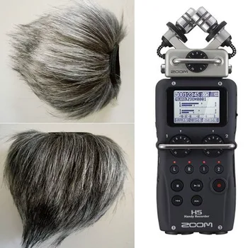 Profesia Microfon cu Blană de Vânt Acoperă Pentru ZOOM H5 H6 Patru-Track Portable Recorder de Voce de Înregistrare Pen Stil Nou HN-15