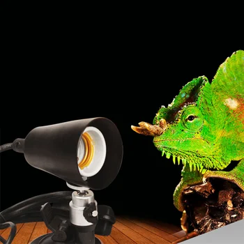 Profesionale de 360 de Grade de Rotație Acvariu Lampa pentru Reptile Hrana Cutie de Perete Aspirație E27 lampă titular