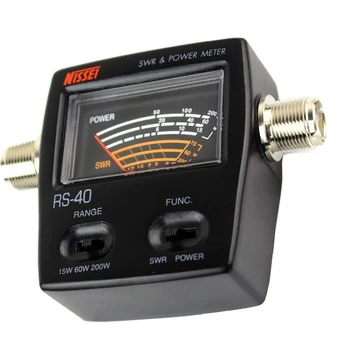 Profesională-Wave Meter Contor de Energie UV Dual Band SWR Metru pentru Walkie Talkie 144/430MHz 0-200W RS-40 de Testare SWR Putere