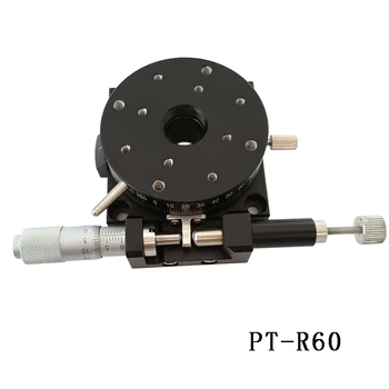 PT - R38/R60/R80/R100/R125 R Axa Manual de Rotație Scenă, Platformă Rotativă, Optice Alunecare de Masă