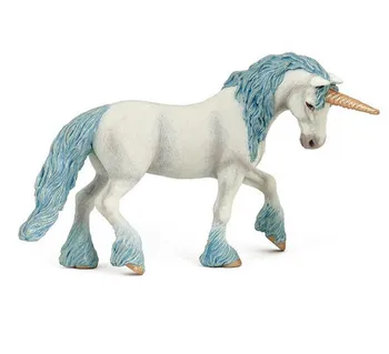 Pvc figura jucărie cadou model animal de jucărie decor unicorn