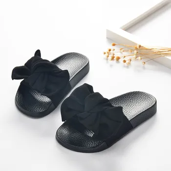 QGXSSHI de vară pentru copii pantofi pentru Femeie sandale copil printesa sandale de moda arc un cuvânt drag femei casual acasă pantofi dimensiune26~40