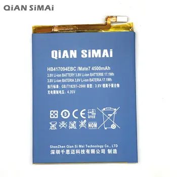 QiAN SiMAi Înaltă Calitate HB417094EBC Acumulator Pentru Huawei Ascend Mate 7 Mate7 MT7 TL00 TL10 UL00 CL00 + Codul de Urmărire