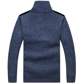 QIMAGE 2017 iarna Noi de înaltă calitate pentru Bărbați Pulover haina bărbați moda pulover casual de Îmbrăcăminte pentru Bărbați Pulovere