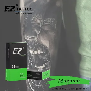 RC0813M1-1 Pentru mașini și mânere EZ Revoluție Tatuaj NeedlesMagnum (M1) Cartuș sterilizate 20 buc /cutie