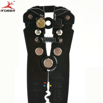 RDEER Automată de Sârmă Stripteuză Multifunctional Clește de Tăiere de 0,2-0,6 mm Cablu Electric Cutter Crimper Stripteuză Instrument de Sertizare