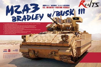 RealTS Meng model SS-004 1/35 SUA Infanterie Vehicul de Luptă M2A3 Bradley w/BUSK III din plastic model de kit