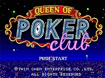 Regina Clubul de Poker pe 16 biți MD Carte de Joc De 16 biți Sega MegaDrive Geneza joc consola