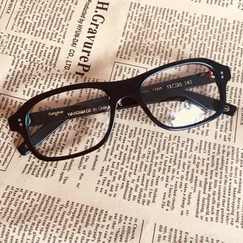 Retro ochelari baza de prescriptie medicala ochelari de acetat de ochelari cadru pentru Bărbați și femei de moda stil nou Kingsman sticlă