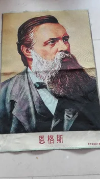 Revoluția Culturală Chineză Roșu De Colectare Thangka Mare Credea Engels