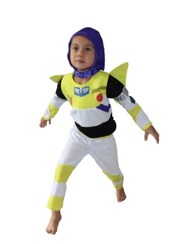 Ridicat de bumbac 3 -7 Ani de Halloween pentru copii Toy Story Buzz Lightyear joc de rol costume pentru Copii roll joc de îmbrăcăminte și de petrecere a timpului liber wea