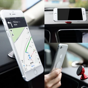ROCK Universal Magnetic Telefon, GPS Auto, Titularul Rotație de 360 Magnet montare-Suport Pentru iPhone 6 7 Samsung s8 Telefon Inteligent