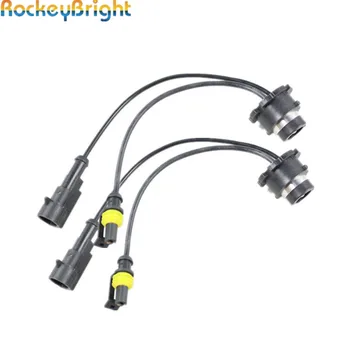 Rockeybright 2 buc D2S D2R D2C D4S HID xenon balast pentru becuri cabluri AMP releu fire de cablu de bază adaptoare prize titularii