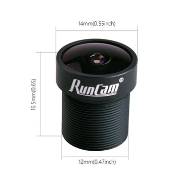 RunCam RC21 Camera FPV Obiectiv 2.1 mm/2,3 mm/2.5 mm FOV 165Degree Unghi Larg pentru Swift Swift2 Mini