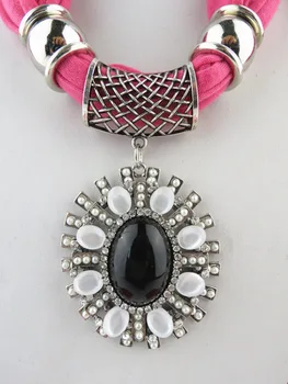 [RUNMEIFA] imitație ornament bijuterie colier din aliaj farmecul stras pandantiv cruce esarfa femei doamnelor pendent accesorii eșarfă
