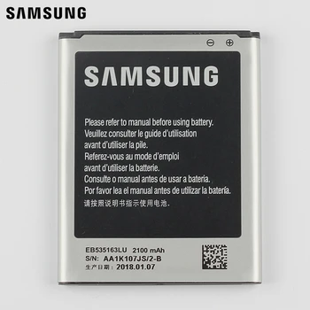 Samsung Original Inlocuire Baterie EB535163LU Pentru Samsung Galaxy Grand DUOS I9080 I9082 I9118 Neo+ i9168 I879 i9060 2100mAh