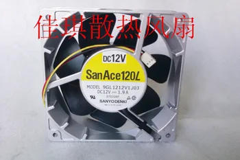 Sanyo 12038 12V 1.9 O 9GL1212V1J03 120 * 120 * 38MM aluminiu de înaltă temperatură rezistent la apa motociclete modificate violente fan