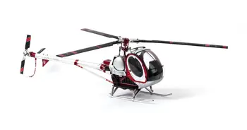 SCHWEIZER Hughes 300C Scară 9CH RC Elicopter fără Perii RTF Toate din Metal de înaltă Simulare de Control de la Distanță Elicopter Modul 2