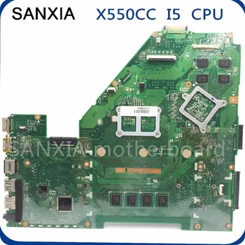 SHELI original X550CC laptop placa de baza pentru ASUS A550C X550CL R510C R510CC F550C testat placa de baza placa de baza CPU i5 GT720M