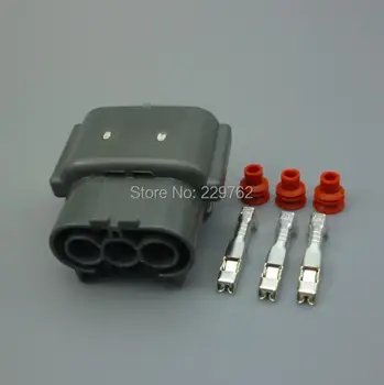 Shhworldsea 10set 3Pin Auto Aprindere bobina plug/ignitor plug,FBT impermeabil electrice de sex Feminin conector plug 6098-0141 pentru Nissan
