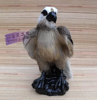 Simulare creatoare vultur jucărie polietilenă & blanuri eagle model cadou despre 20x18x30cm 1430