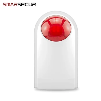 Sirena Stroboscop Wireless cu Baterie de Rezervă Pentru Casa de Sisteme de Alarmă Exterioară Pentru sistem de alarma G90B G90B Plus S2G