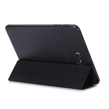 Slim PU de Acoperire Pentru Samsung Galaxy Tab Un A6 10.1 2016 T580 T585 T580N SM-T580 Caz Protejatul Tablet Original Ultra Funda+ Film + Pen