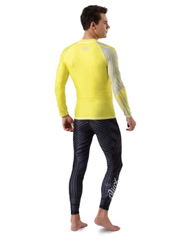 SLINX Unisex Sport Anti-UV Pulover Tricou Elastic Costum Litoral Îmbrăcăminte Sacou Elastic de Surf, Windsurf Costume de baie Rashguard Tricou