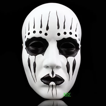 Slipknot Bateristul Joey Jordison Aceeași Mască De Halloween Înfricoșător Rășină Plin Masti Bal Mascat Petrecere Cu Costume De Performanță Etapă Elemente De Recuzită