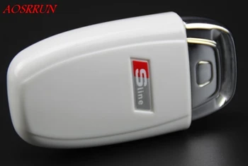Smart vopsea cheie auto capac pentru Audi A1 A3 A4 A5 A6 A7 A8 Q5 Q7 R8 TT S5 S6 S7 S8 SQ5 RS5 TT cheie protector cheie lanț auto-styling