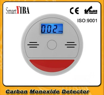 SmartYIBA de Securitate Acasă 85dB Avertizare LCD Fotoelectric Independent de CO Senzor de Gaz Monoxid de Carbon Otrăvire Alarmă Detector Senzor