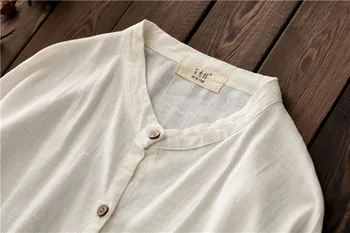 Solid Alb Rosu Lenjerie de pat din Bumbac pentru Femei Bluza Lunga Tricou Vrac Casual de Vara Tricouri lungi stil Vintage de Calitate Noi Topuri Blusas B161