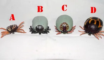 Solid din pvc figura Parazitare-sânge supt insecte insecte căpușe model de simulare cognitive jucării 4buc/set