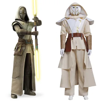 Star Wars Cosplay Star Wars Clone Wars Jedi Temple Garda Cosplay Costum Adult, Barbati Halloween Cosplay Costum de Carnaval