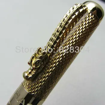 Stilou cu Ridicata jinhao aur nobil dragon mediu peniță cu cerneală / oțel / metal / cadouri / pen