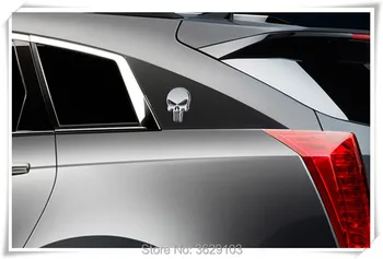 Styling auto 3D Metal Punisher Craniu Emblema, Insigna accesorii pentru SUBARU Forester 2016 Outback impreza Legacy XV