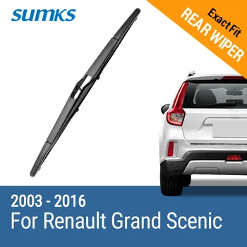 SUMKS Spate Ștergător pentru Renault Grand Scenic 2003 2004 2005 2006 2007 2008 2009 2010 2011 2012 2013 2016