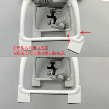 Sunnylife DJI Phantom 4 Aterizare Mini 3D Imprimate Spori Trepied Suport Suport Protector Prelungi 22mm Extins Picior