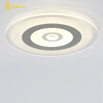 Super-subțire circulare de Plafon candelabru lumini interior iluminat cu led-uri luminaria abajur modern cu led-uri plafon candelabru transport gratuit