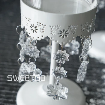 SWEETGO Cristal prajitura sta zapada forma ridicat picioarele desert titularul PC dome pentru tort de nunta de decorare bakeware