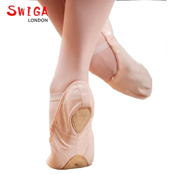 SWIGA bumbac profesionist de balet, dans pantofi
