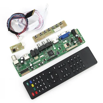 T. VST59.03 LCD/LED Controller Driver Board (TV+HDMI+VGA+CVBS+USB) Pentru LP173WD1(TL)(A2) N173O6-L02 LVDS Reutilizarea Laptop 1600x900