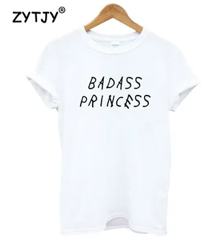 TARE PRINTESA de Imprimare tricou Femei din Bumbac Casual Amuzant tricou Pentru Doamna Fata de Top Tee Hipster Tumblr Picătură Navă Y-26