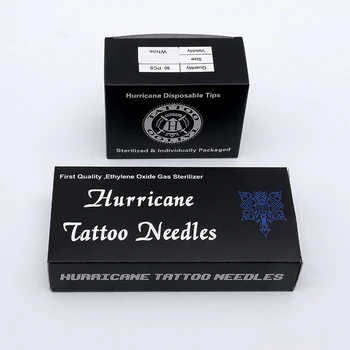 Tatuaj Sfaturi și Ace (7RL+7RT ) 50pcs de Unică folosință, Ace Tatuaj și 50pcs de Unică folosință alb Alb tatuaj Sfaturi